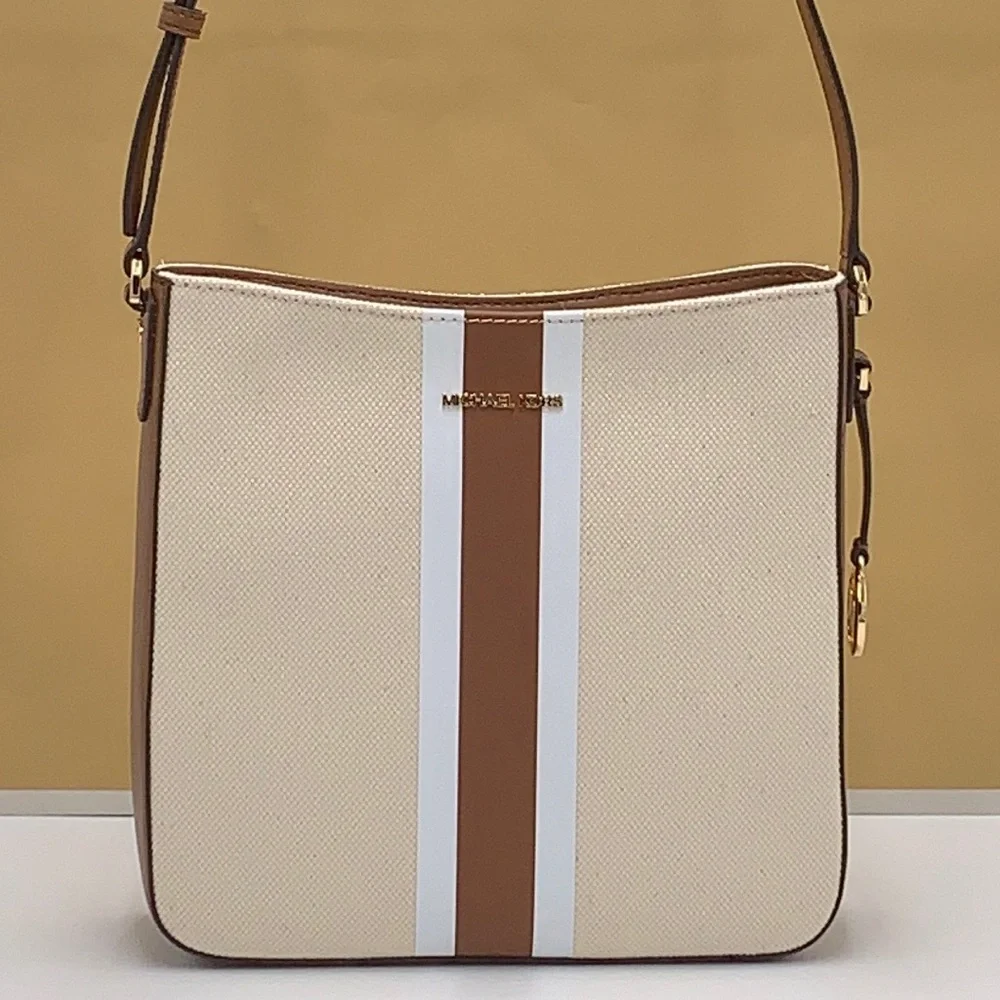 MICHAEL KORS JET SET TRAVEL LARGE MESSENGER CROSSBODY LUGGAGE MULTI COLOR - Picture 2 of 16